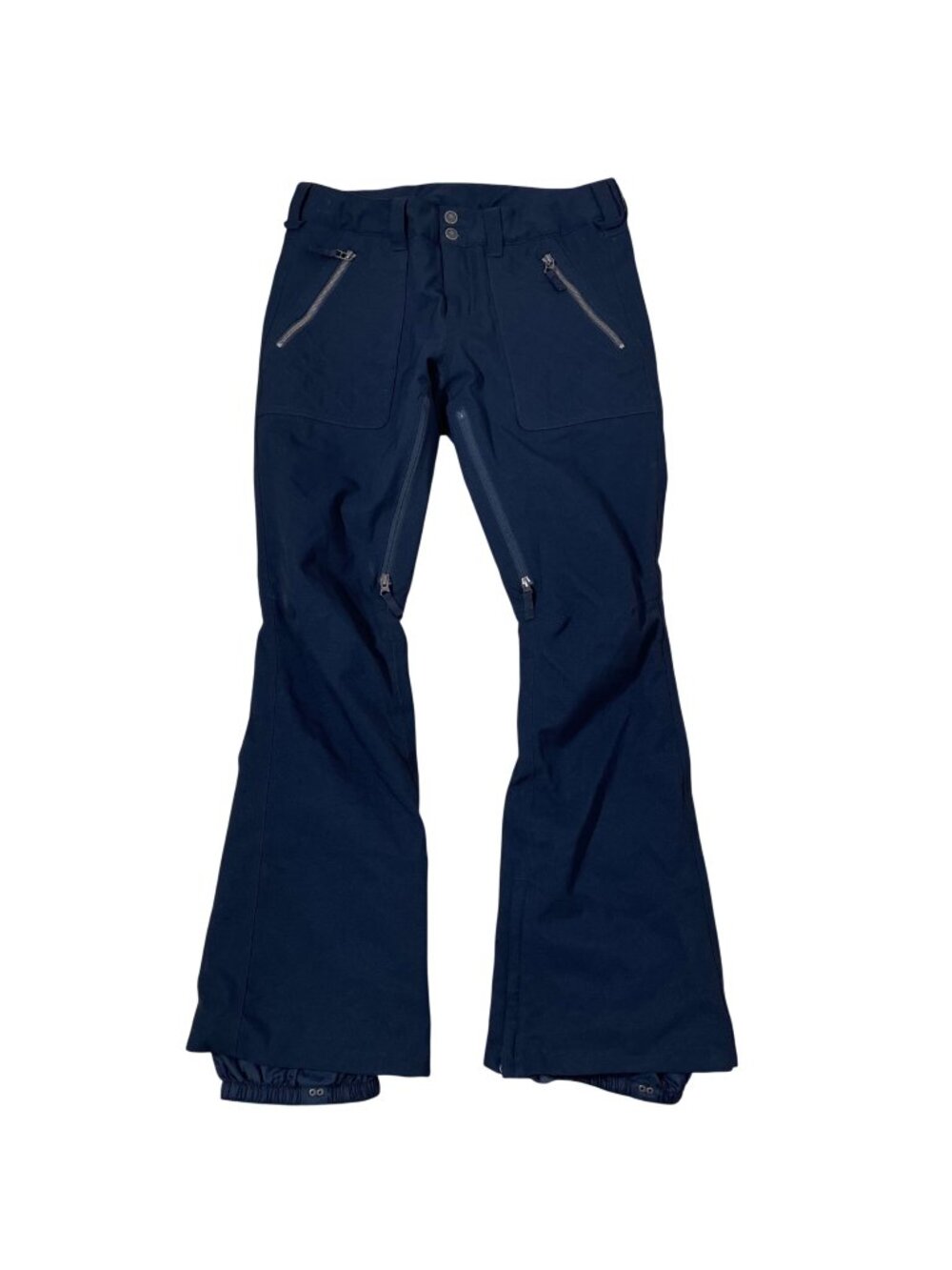 Burton Women's Dryride Bootcut Lined Insulated Ski Snow Pants Sz LG FLAW